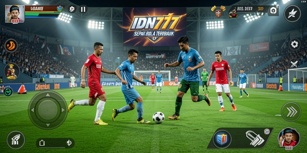 Tampilan gameplay IDN777 yang penuh aksi dan seru.