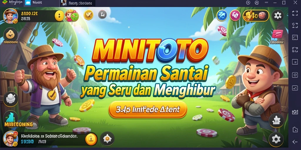 Gameplay seru MINITOTO yang penuh warna dan tantangan.