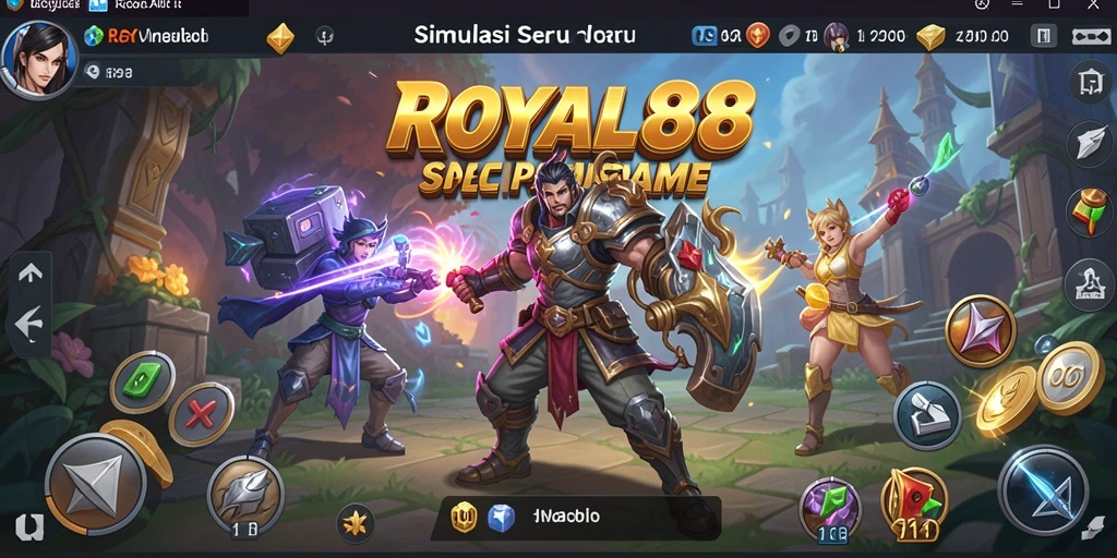 Gameplay seru dan interaktif di ROYAL88.